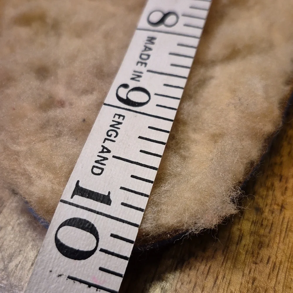 UGG Ultra Tall Boots sz.W8 Brown Pull On Suede Sheepskin Wool Mid Calf (#1561)EC - Picture 11 of 16